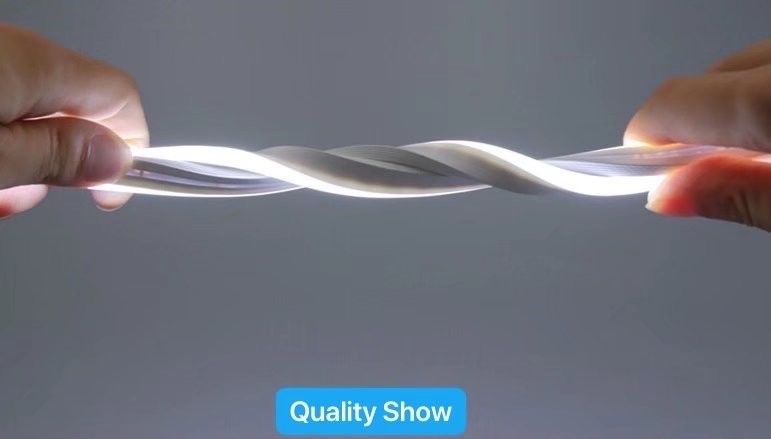 چراغ‌های نئون LED قابل چسبنده در فضای باز IP65 IP67 3M نورپردازی جانبی 2700K - 6500k سفارشی