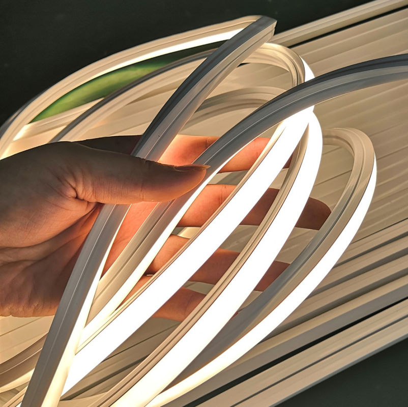 چراغ نئون 1212 RGBW 3000K 14.4W سیلیکون led نورپردازی نور سفید نئون LED