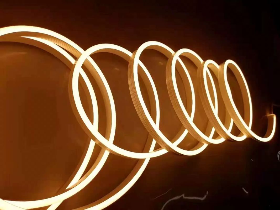 سیلیکون لوله نئون نوار LED 1212 دکوراسیون فضای باز 24 ولت 14.4 وات روشنایی بالا