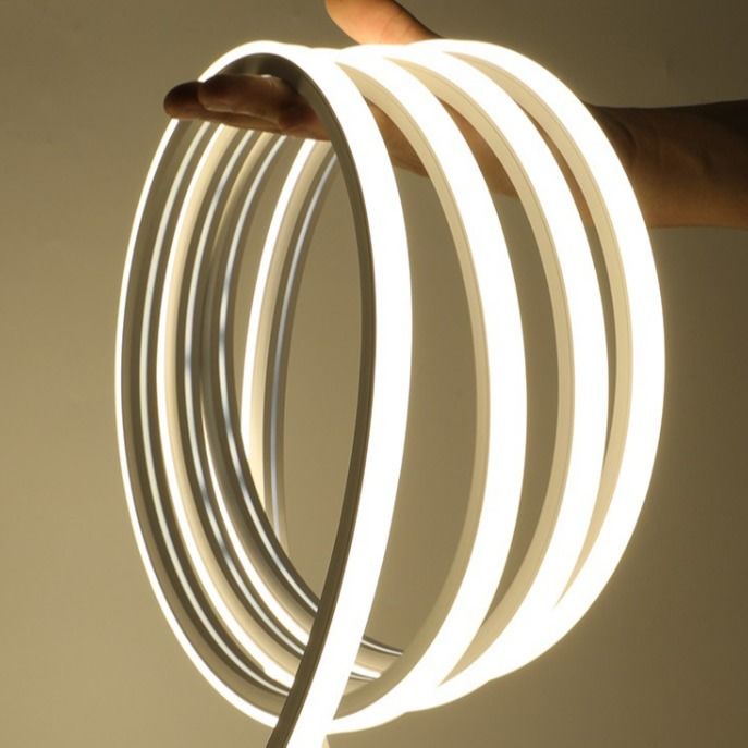 2835 5050 LED نوار نئون نور فلکسیبل سیلیکا ژل نرم IP67 ضد آب برای تزئین