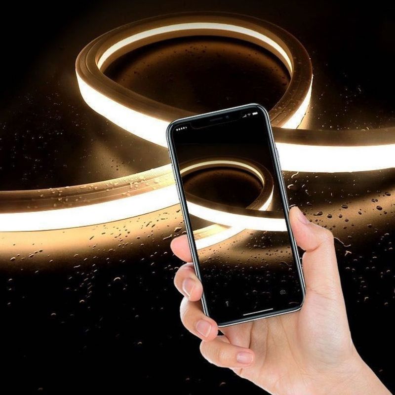 24 ولت 8 وات 3000K فلکس LED نور نواری نئون تزئینی IP65 IP67
