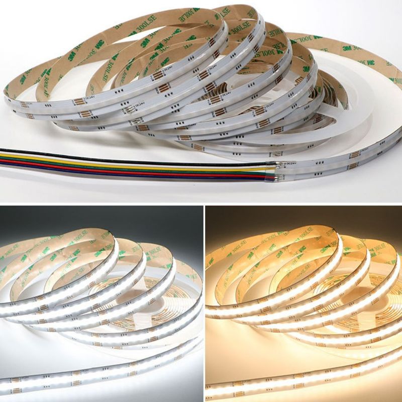 12W Dotless LED COB Light DC12V دو رنگ CRI90 IP20