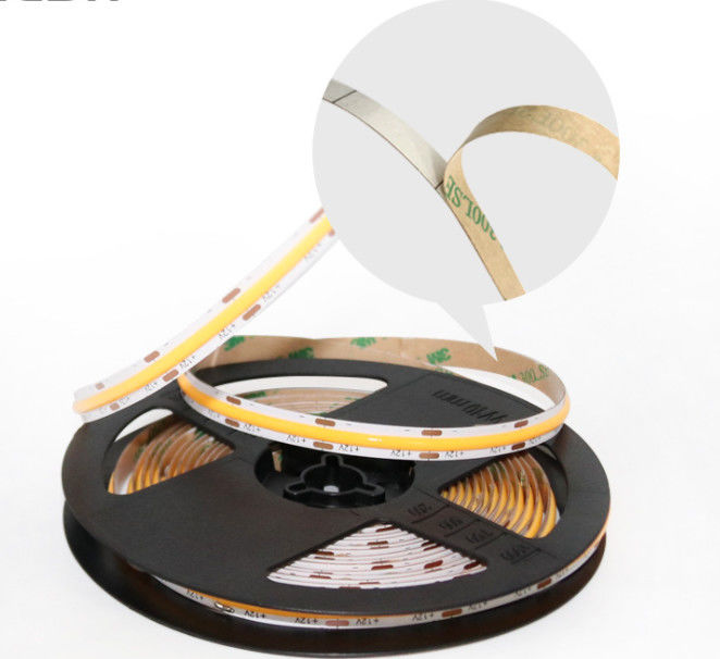 2 رنگ 2700-6500K نوار LED COB کم نور 12 ولت 10 وات روشنایی بالا