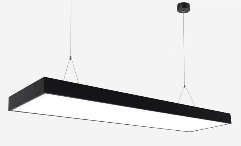 AC110-265V چراغ آویز خطی LED روشنایی بالا 35W 6500K رنگ سفید
