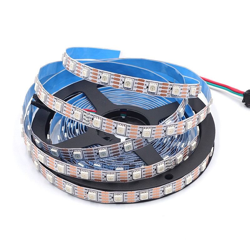 چراغ نوار LED انعطاف پذیر IP67 ضد آب سرد سفید 5050 SMD 5 متر 12 ولت 300 LED روشن برای کریسمس
