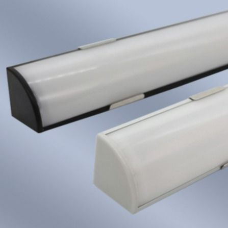 چراغ های LED نوع 16x16 میلی متر V برای زیر قفسه ها نور نوار سخت اکستروژن آلومینیومی با مغناطیسی