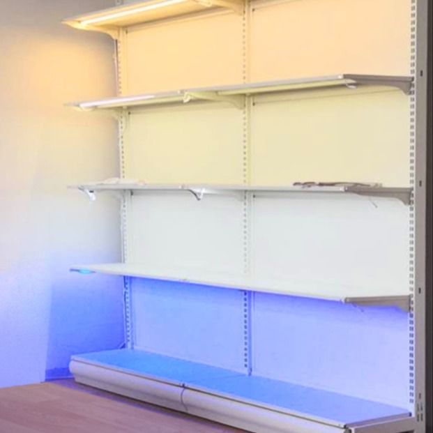 ریل راه آهن بسیار نازک LED سیاه سفید خاکستری برای چراغ قفسه ال ای دی