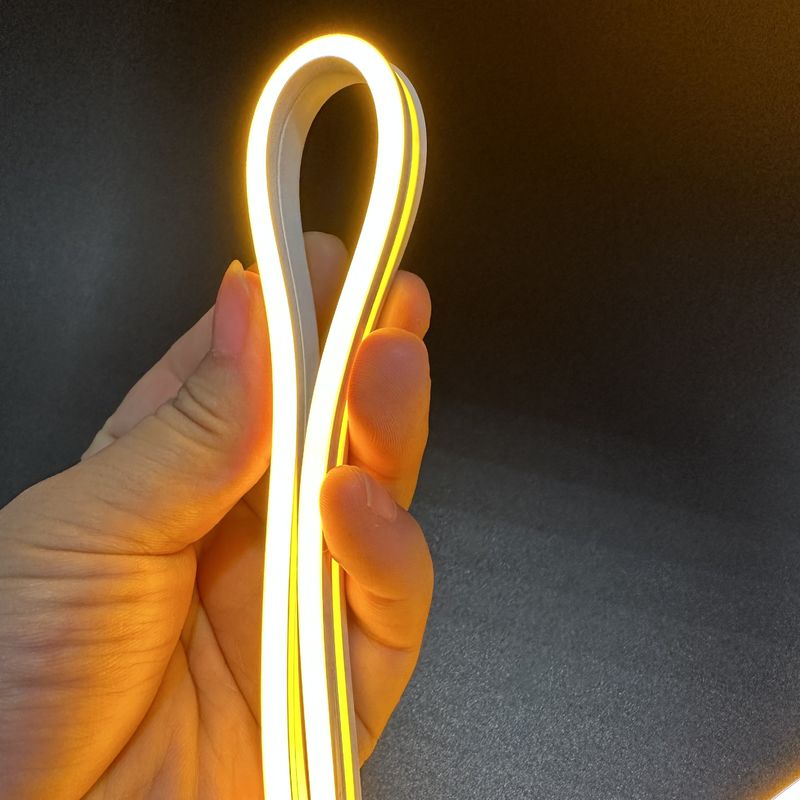 240 LEDs/M 5M/Roll Neon Flexible Lighting دو نور لوله سیلیکونی کم نور دو رنگ