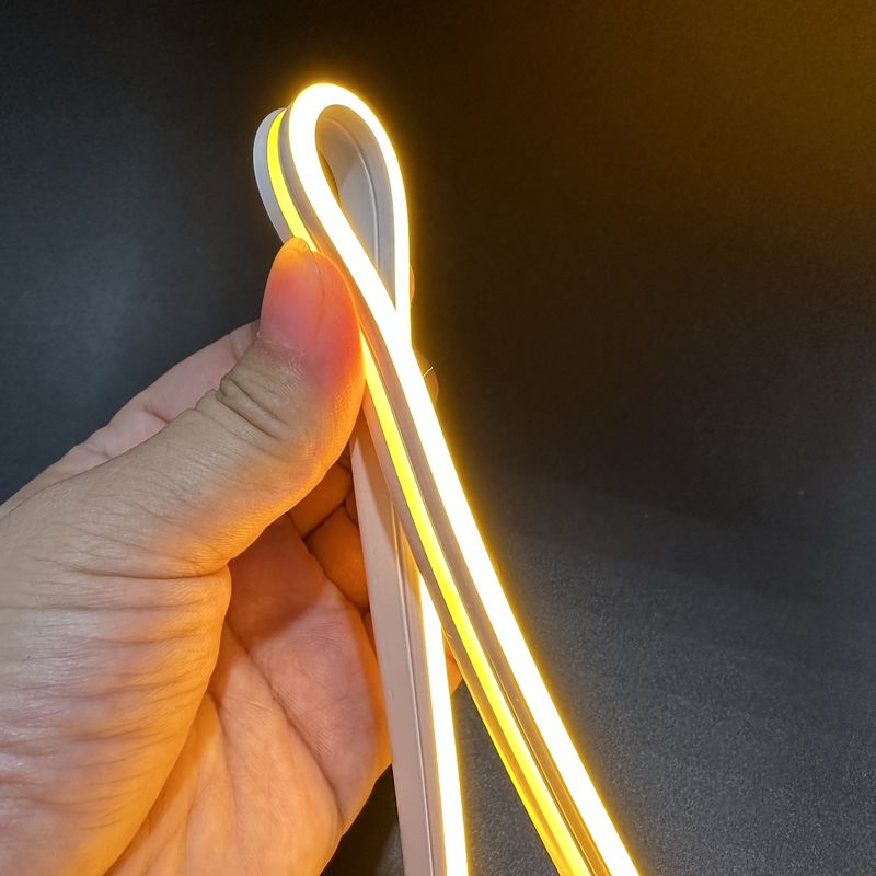 نورپردازی انعطاف پذیر نئون 12V/24V 240LED/M 1800K~6500K دمای رنگ