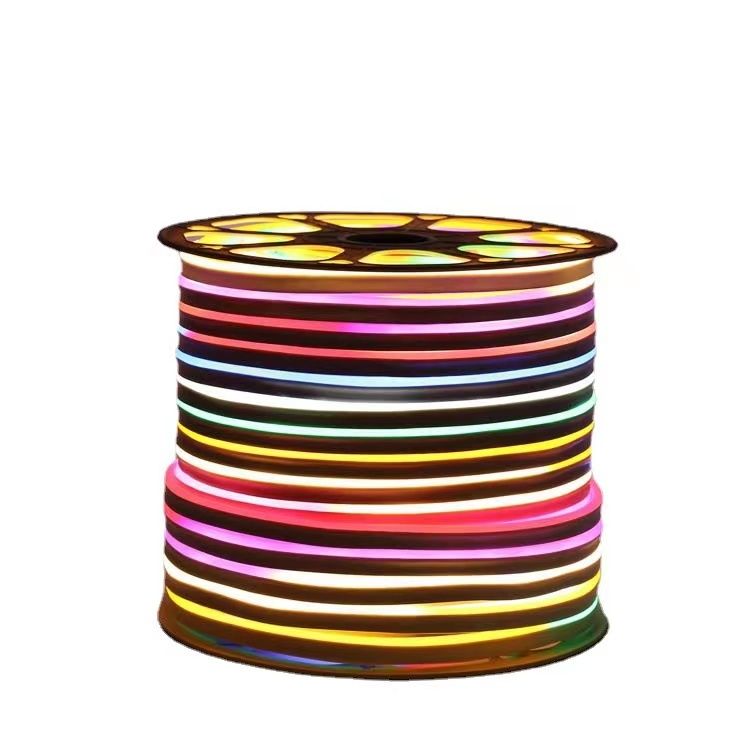 240LEDs/M لوله LED نئون انعطاف پذیر 14.4W/M لوله سیلیکونی برای دکوراسیون