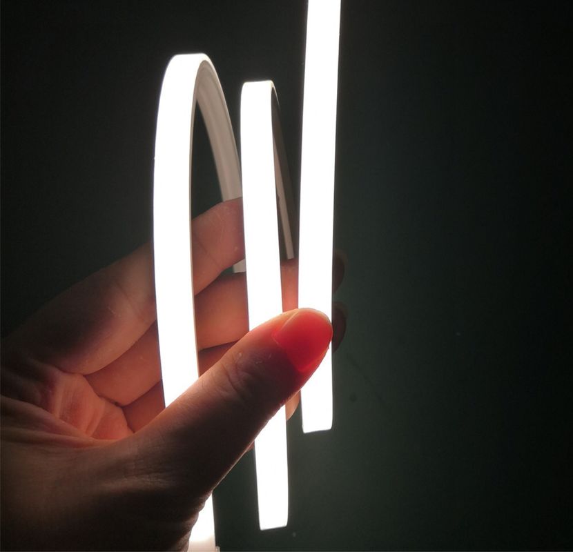 IP65 چراغ نوار نئون LED ضد آب 1616 CRI>90 10 وات 12 ولت / 24 ولت 3000k 4000k 6500k